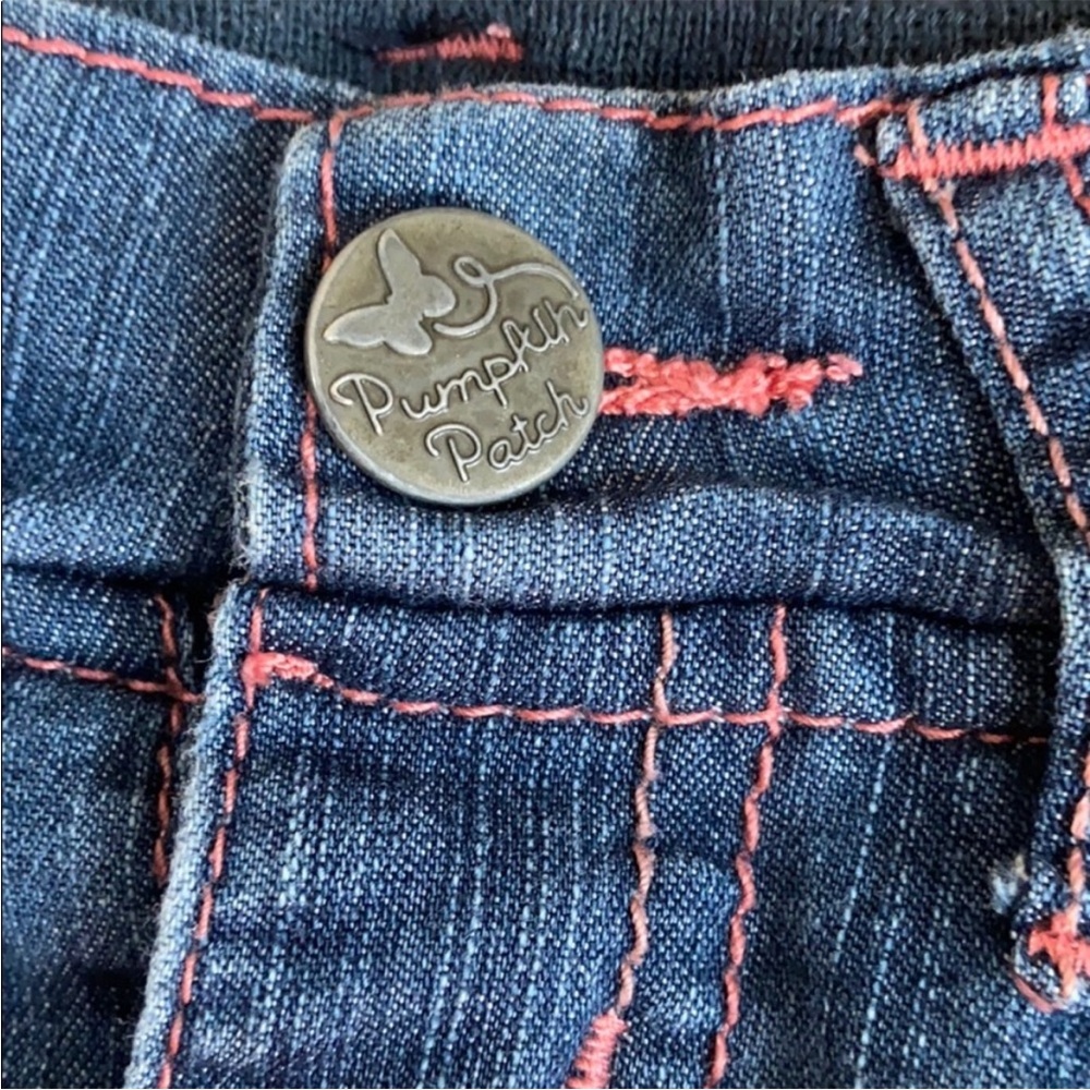 Pumpkin Patch denim ruffle skirt - Picture 3 of 5